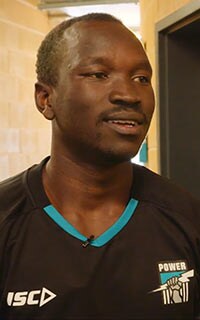 Emmanuel Irra is the first Ugandan on an AFL list. Picture: portadelaidefc.com.au - ${keywords}